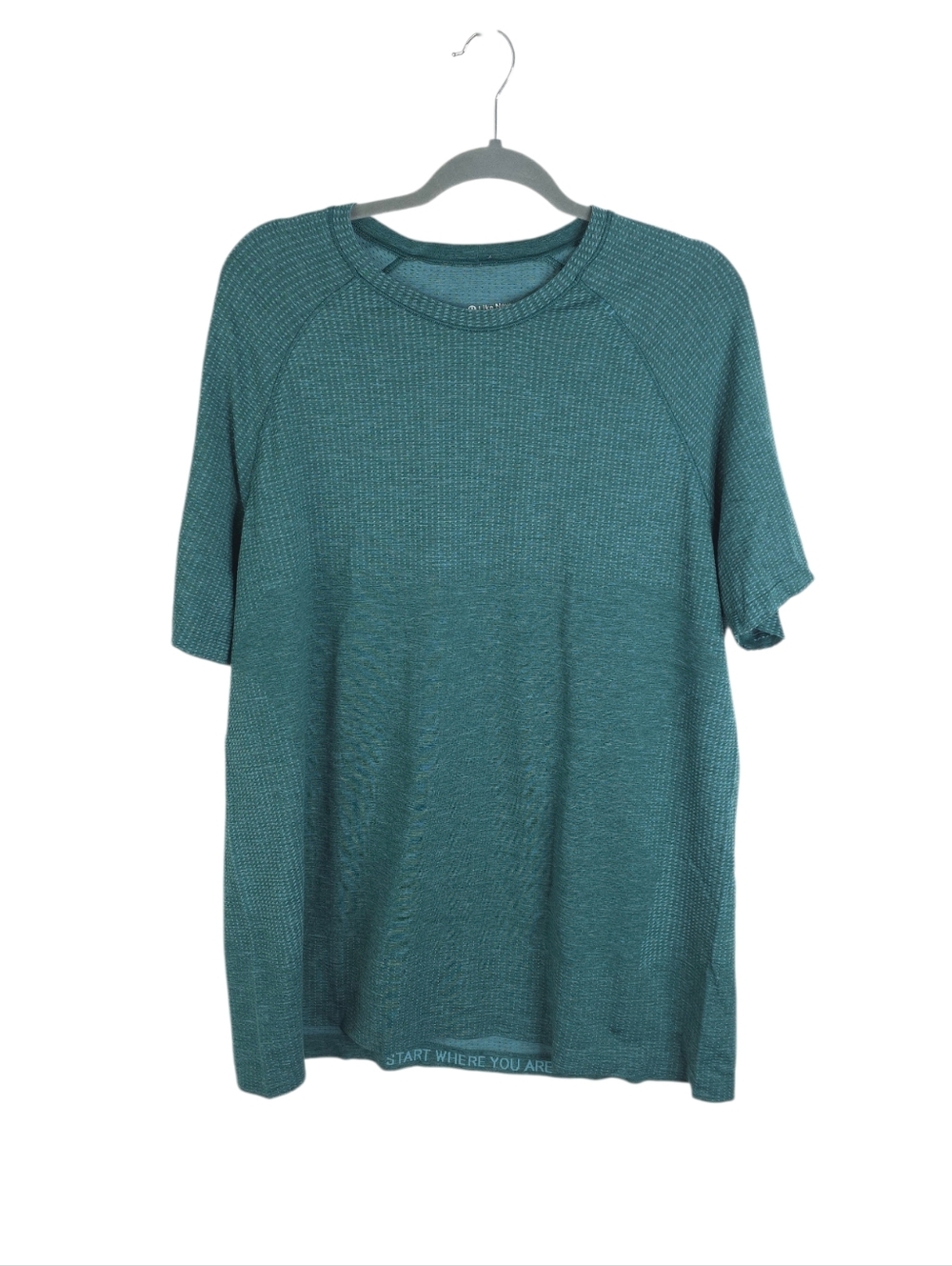 Lululemon Metal Vent Tech Short SleeveMystic Green / Mariner Sz XXL - Picture 4 of 7